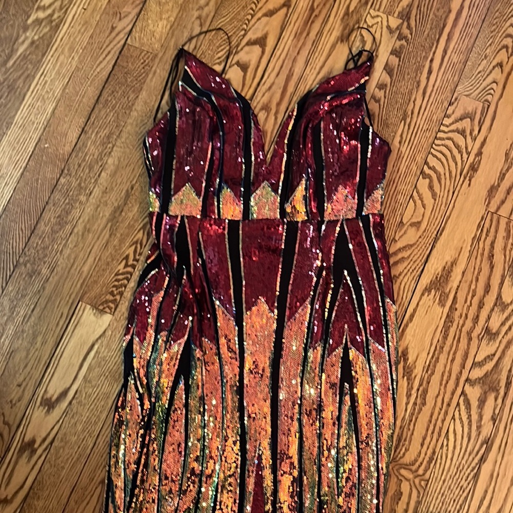 Fashion Nova size L.  Prom style dress.